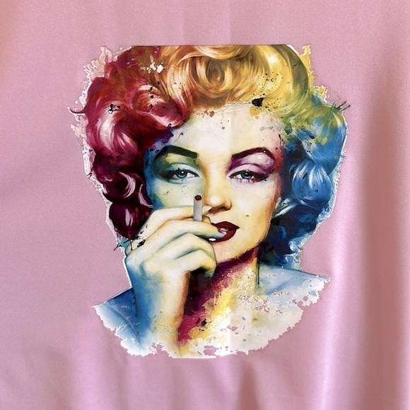 Marilyn Monroe Dri Fit Crop Top | SIZE M - Picture 3 of 4